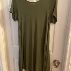 Alya Olive Mini Dress